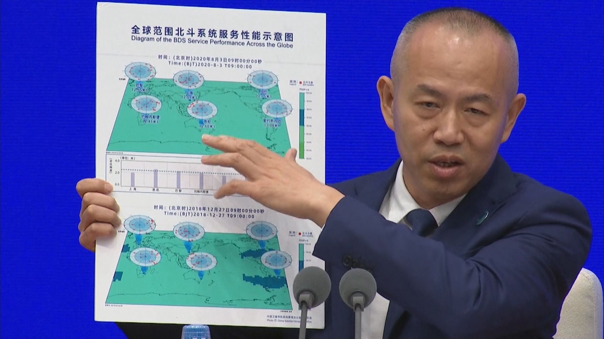 中國北斗三號衛星導航系統上周五開通