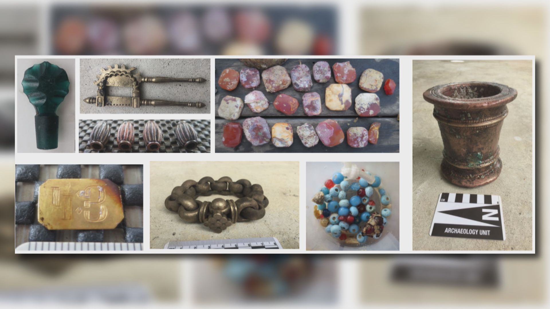 新加坡海域兩艘沉船打撈出九噸文物