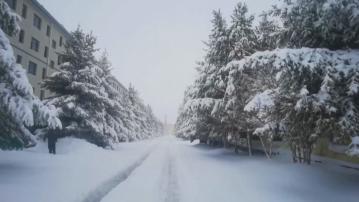 立夏前一星期 河北降雪