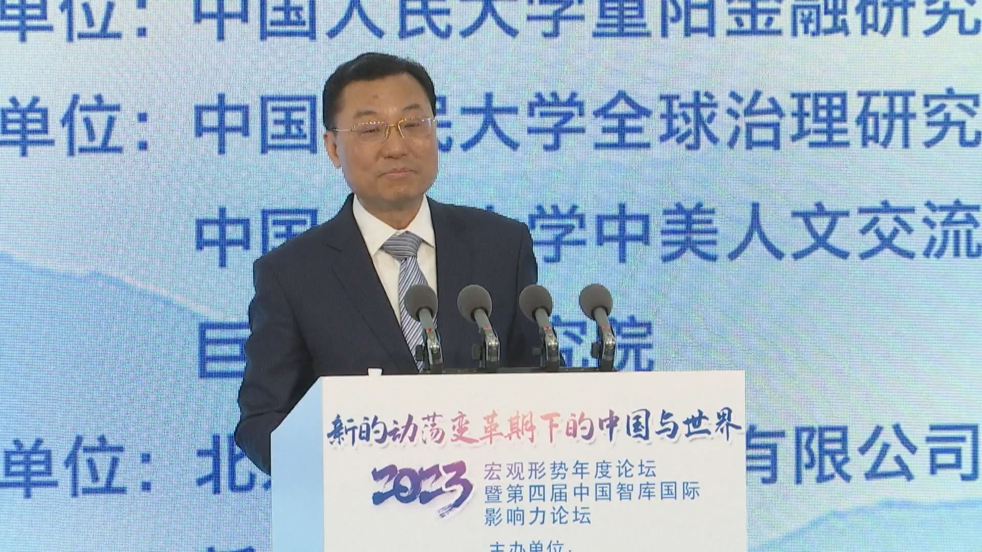 謝鋒：不能邊要求別人開放邊關上自己大門