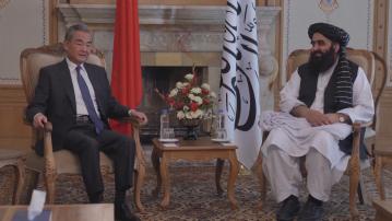 王毅與阿富汗外長穆塔基會面　冀阿富汗打擊東伊運恐怖勢力