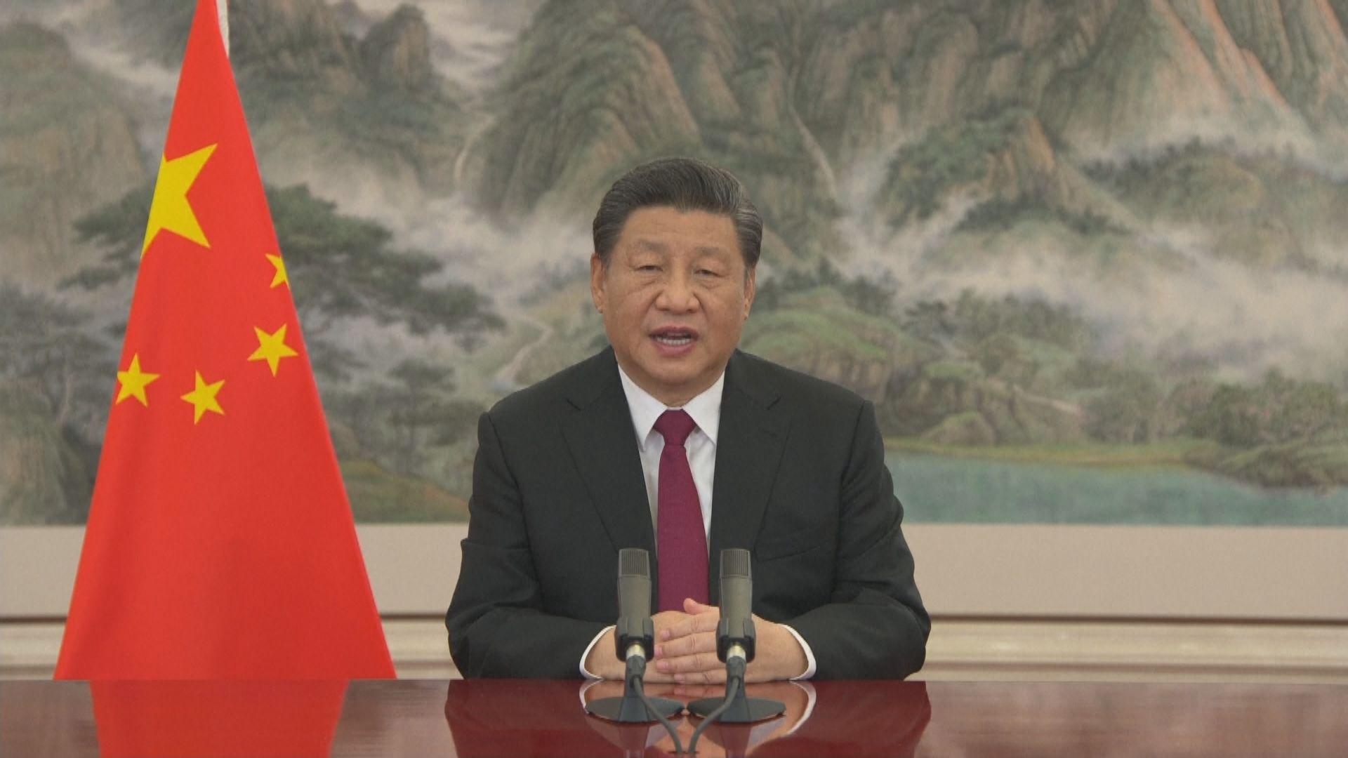 習近平於世界經濟論壇發表視像演講