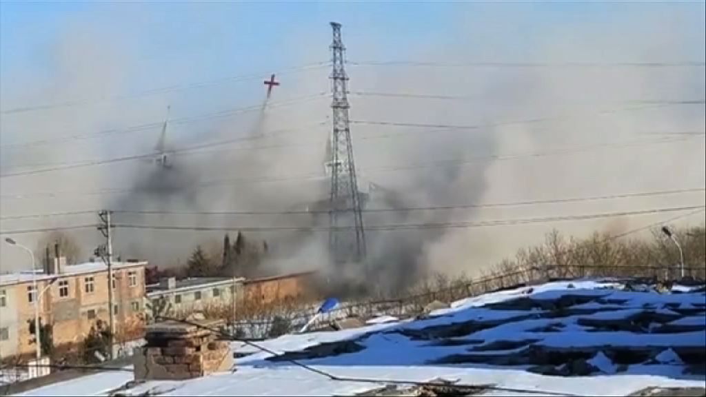 山西臨汾教堂遭當局爆破強拆
