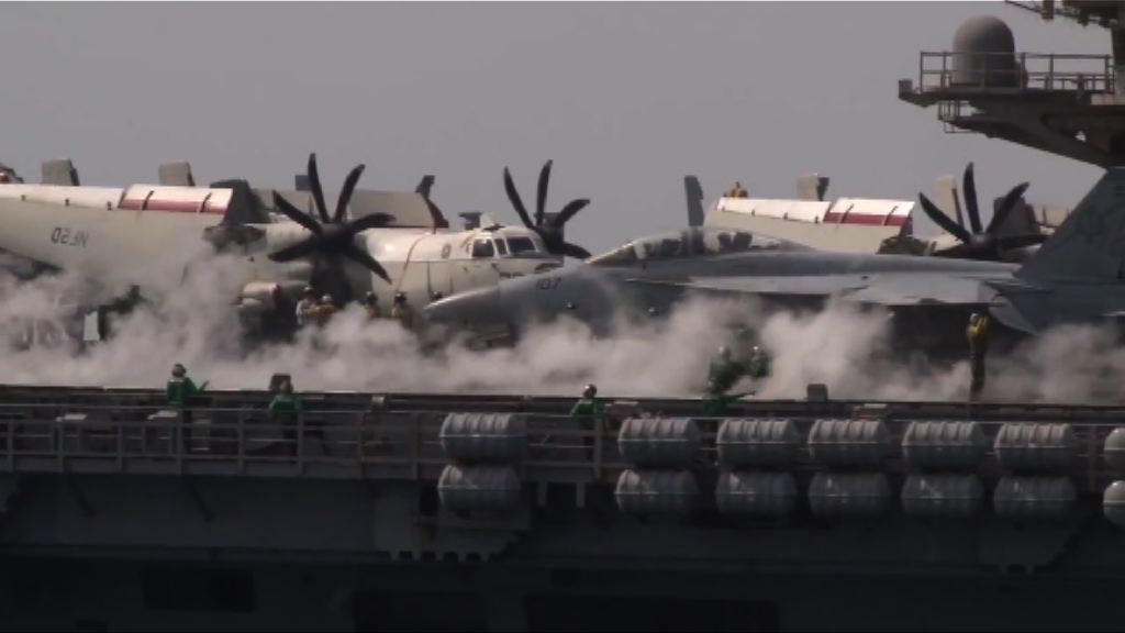 中美頻頻在南海展示軍事力量