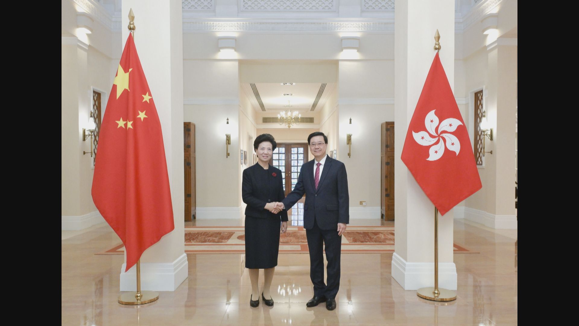 全運會｜李家超與國務委員諶貽琴會面　匯報全運會工作