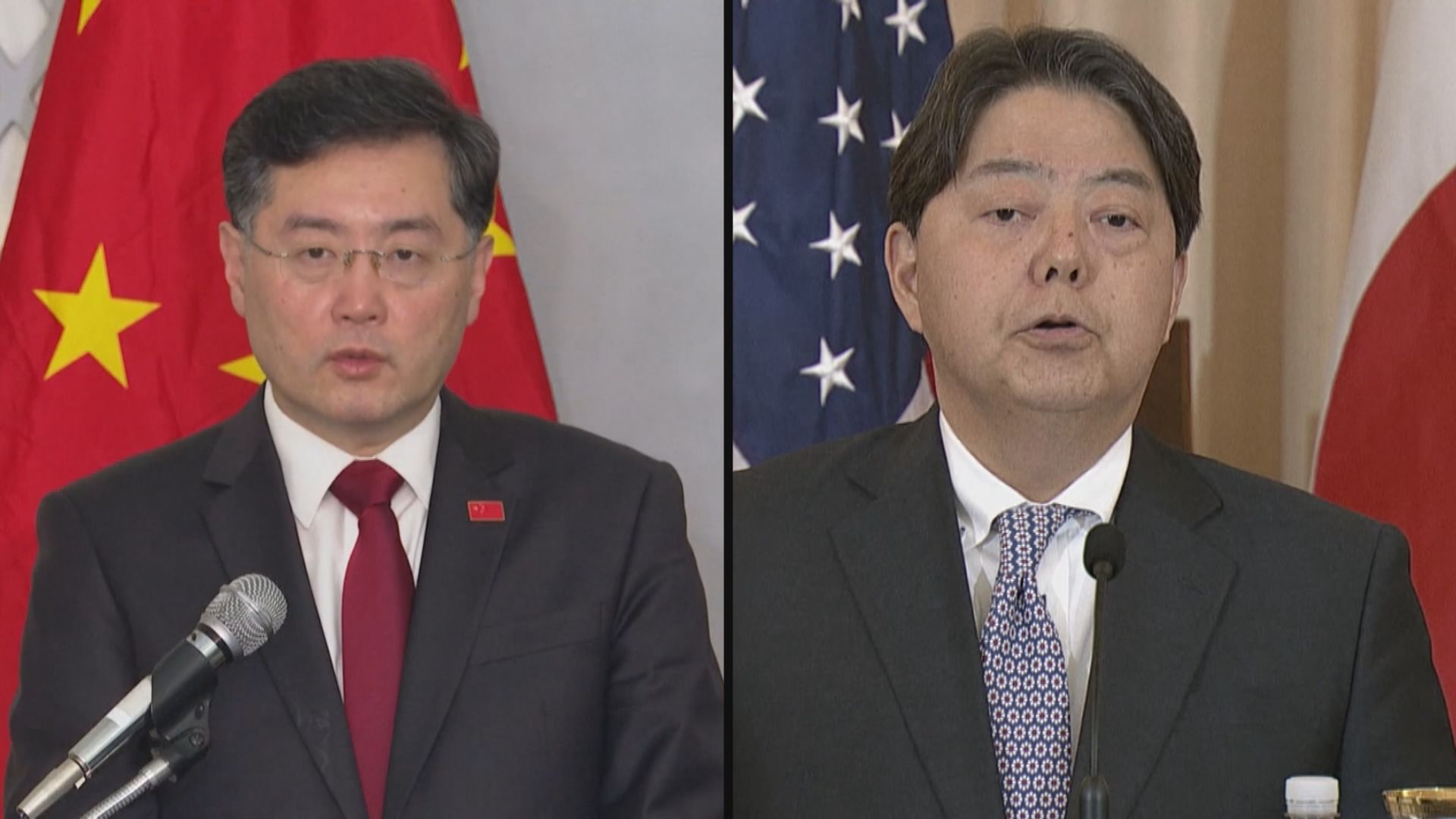 中日外長通電話　秦剛冀日方在歷史和台灣等問題上守諾謹言