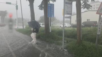 韋帕逼近台灣南部　高雄有山區出現山泥傾瀉