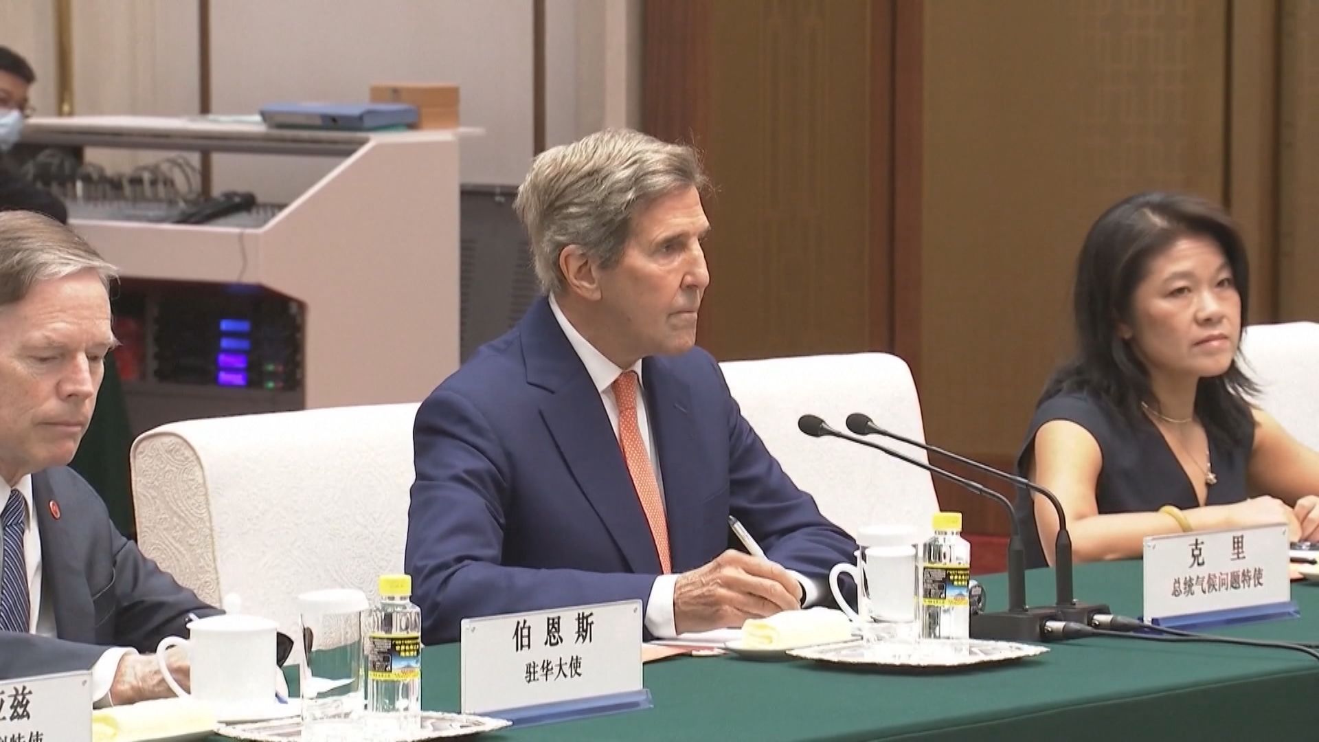 克里：中美在聯合國氣候變化大會前將有更多會談