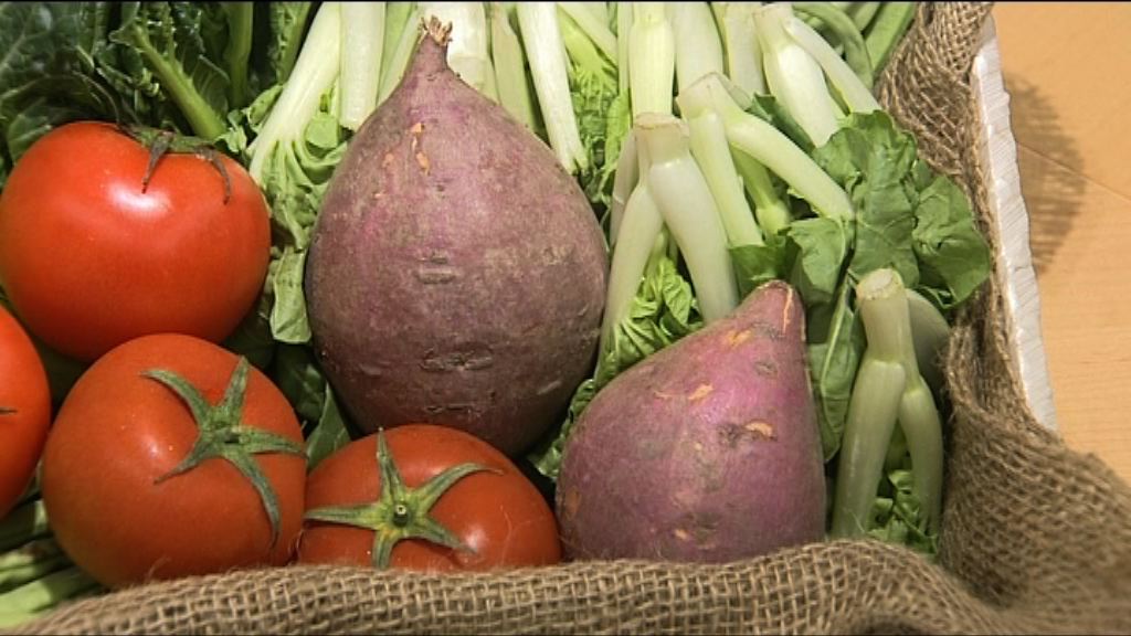 有機蔬菜樣本含殘餘除害劑