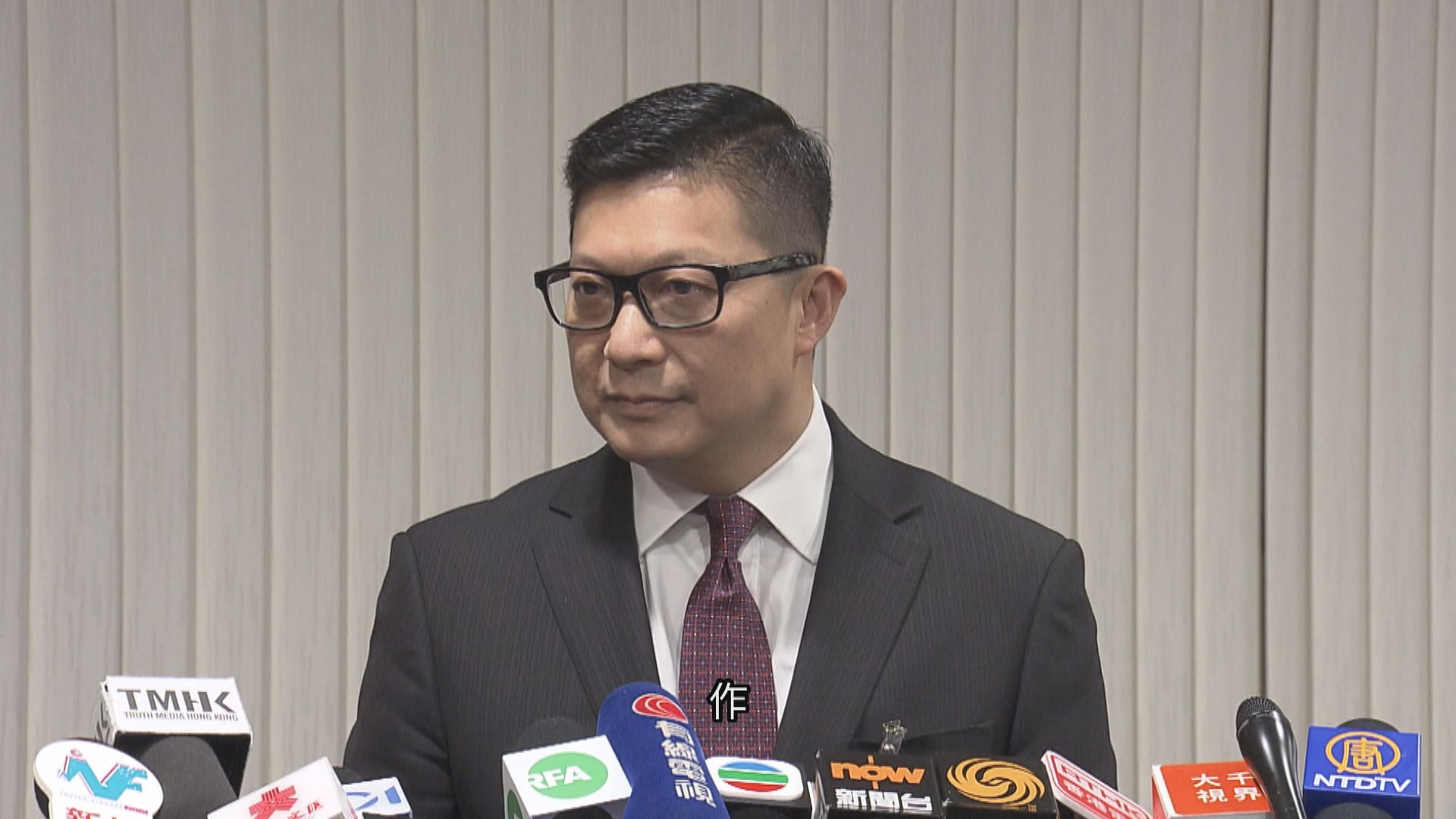 鄧炳強：外國制裁對他毫無意義