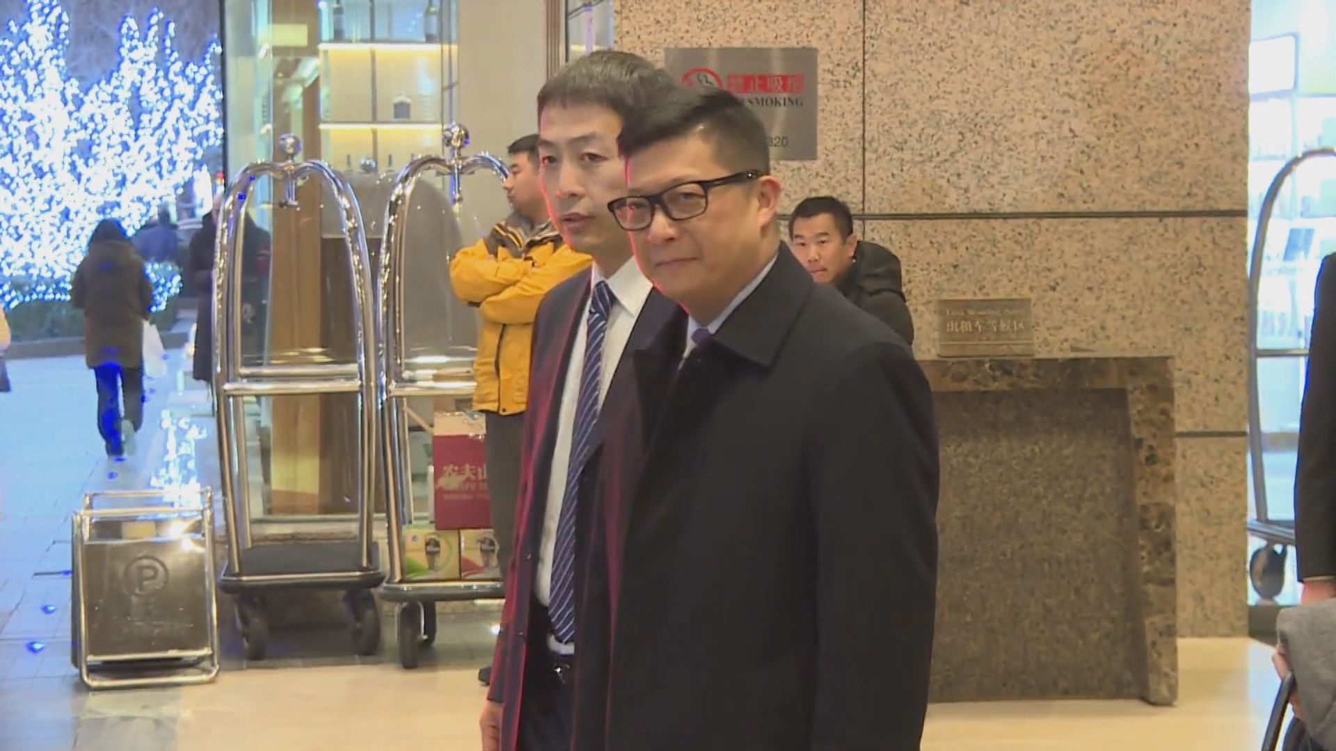 鄧炳強感謝公安部對警隊大力支持及幫助