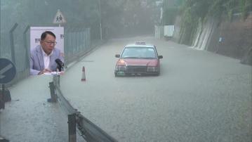 黑雨期間未發極端天氣停工指引　陳國基：8號風球或黑雨已屬「極端天氣」　