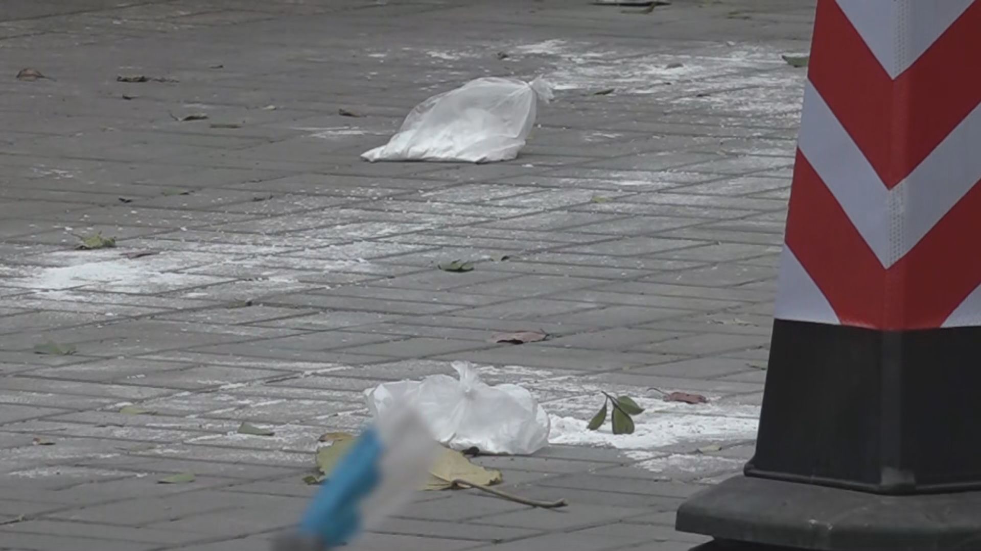 中大保安檢查站有人灑粉末　中大生涉公眾地方行為不檢