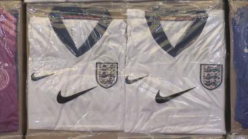 海關檢逾6萬件冒牌運動用品 市值逾5000萬元