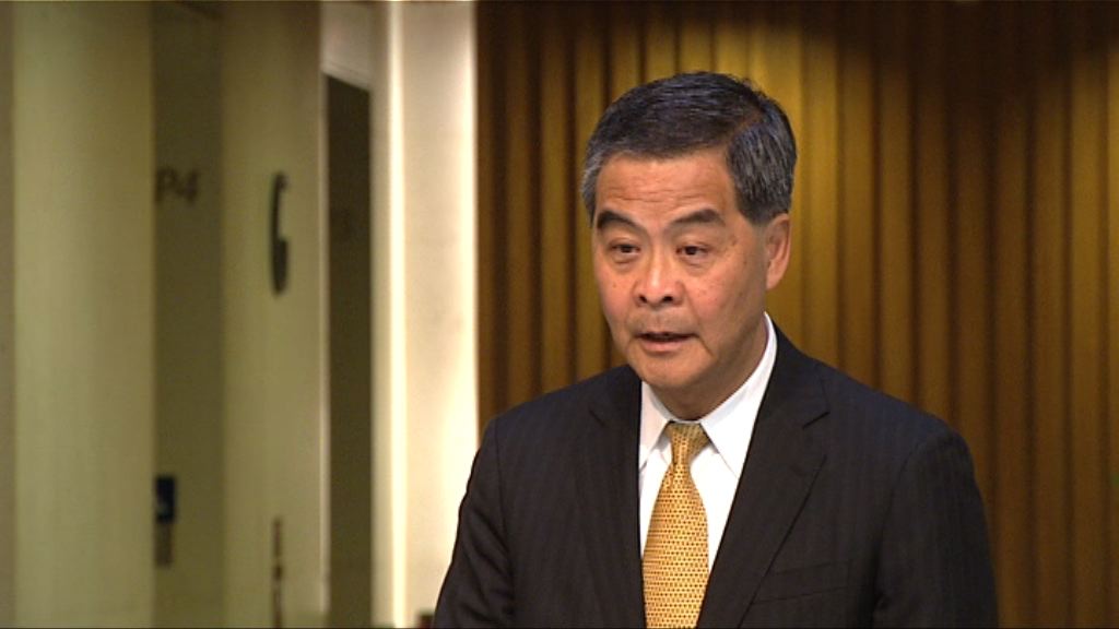 梁振英：不應阻撓有心服務香港的人