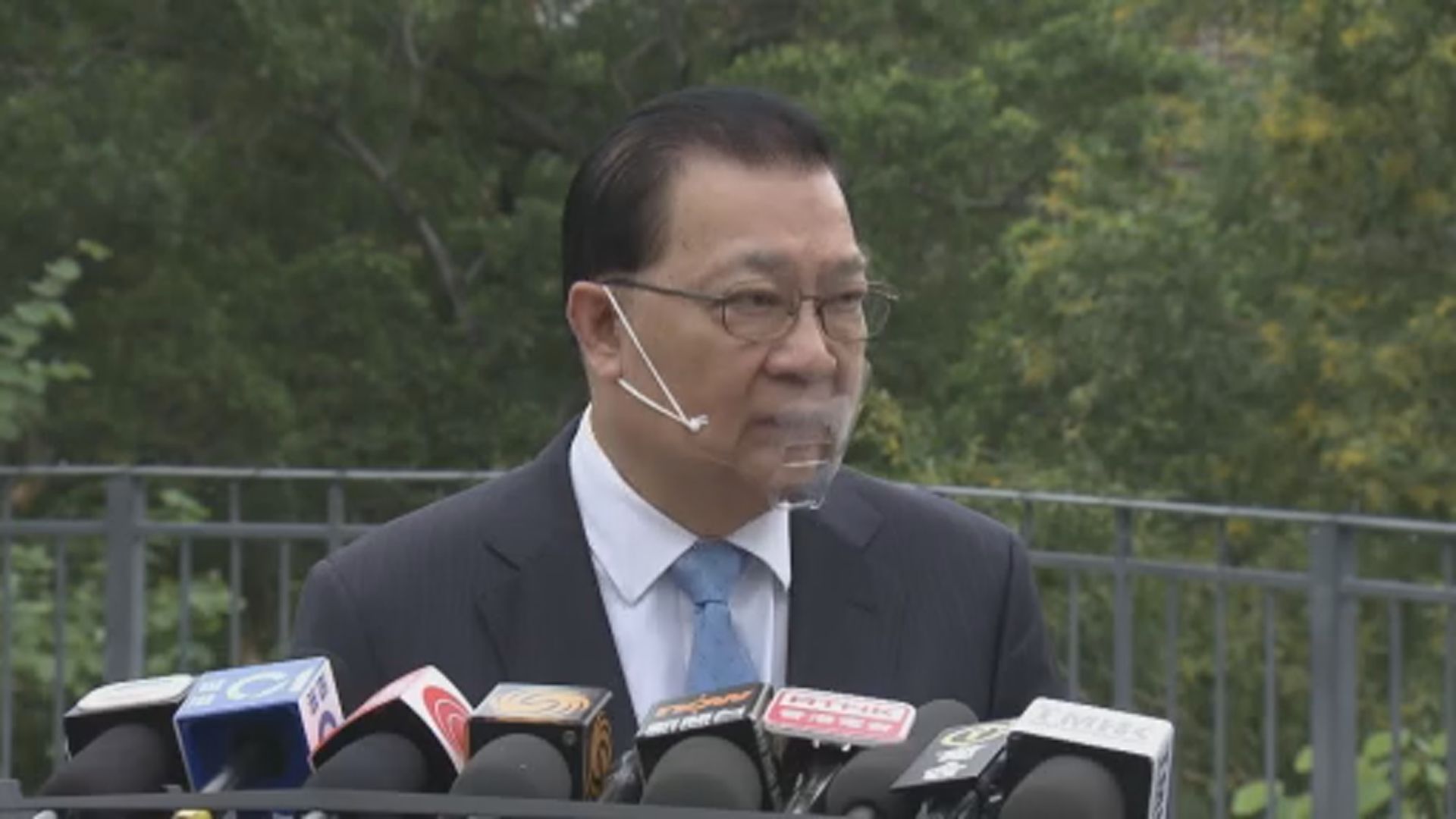 譚耀宗未聞夏寶龍南下了解選舉部署