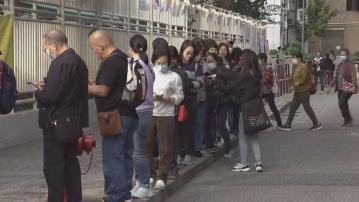 有選民北上前到鄰近邊境投票站 早上一度現排隊人龍