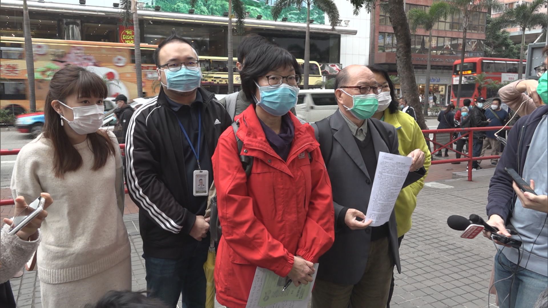 十八區區議會正副主席約見劉江華商討防疫等問題