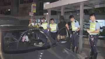 警方藍田截可疑車　檢毒品拘司機
