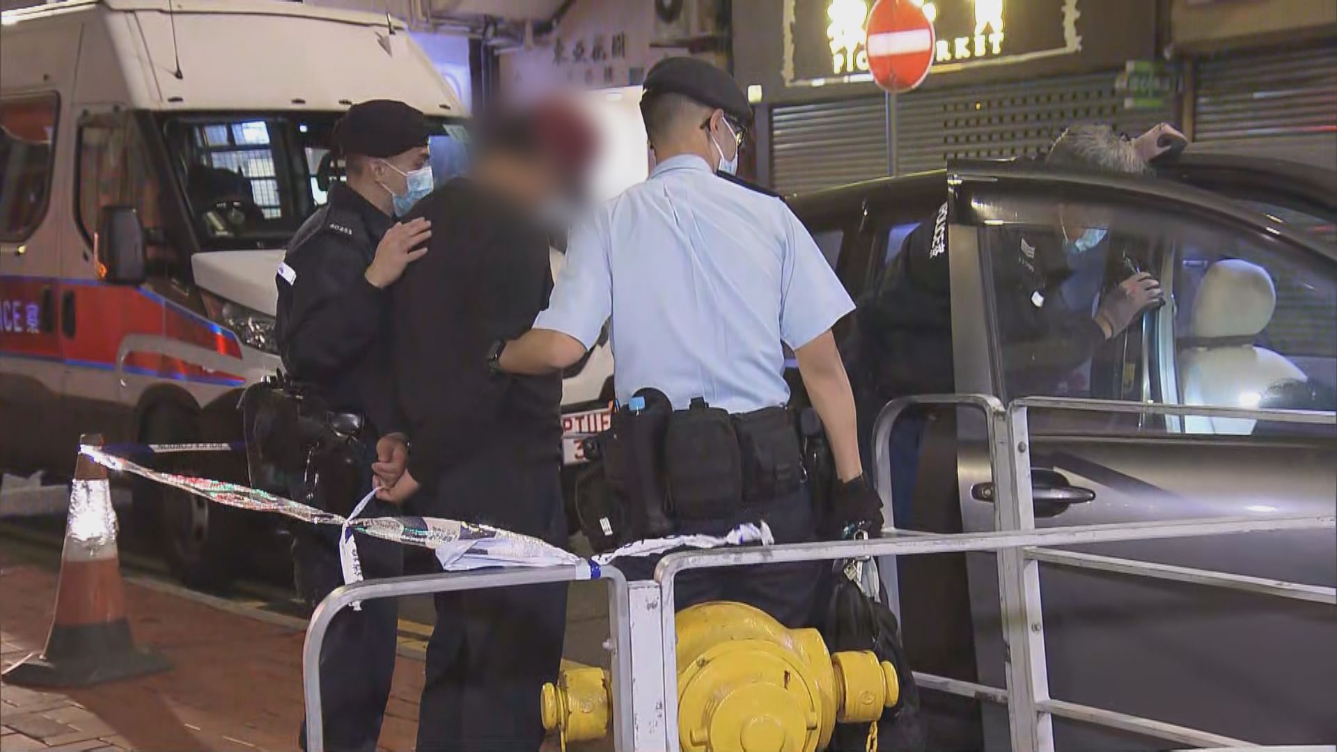 警方荃灣截可疑車　拘一漢檢毒品