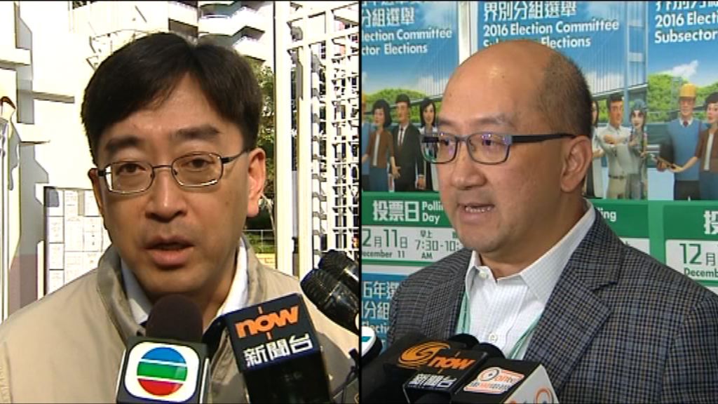 高永文及譚志源稱梁振英不連任影響去留決定