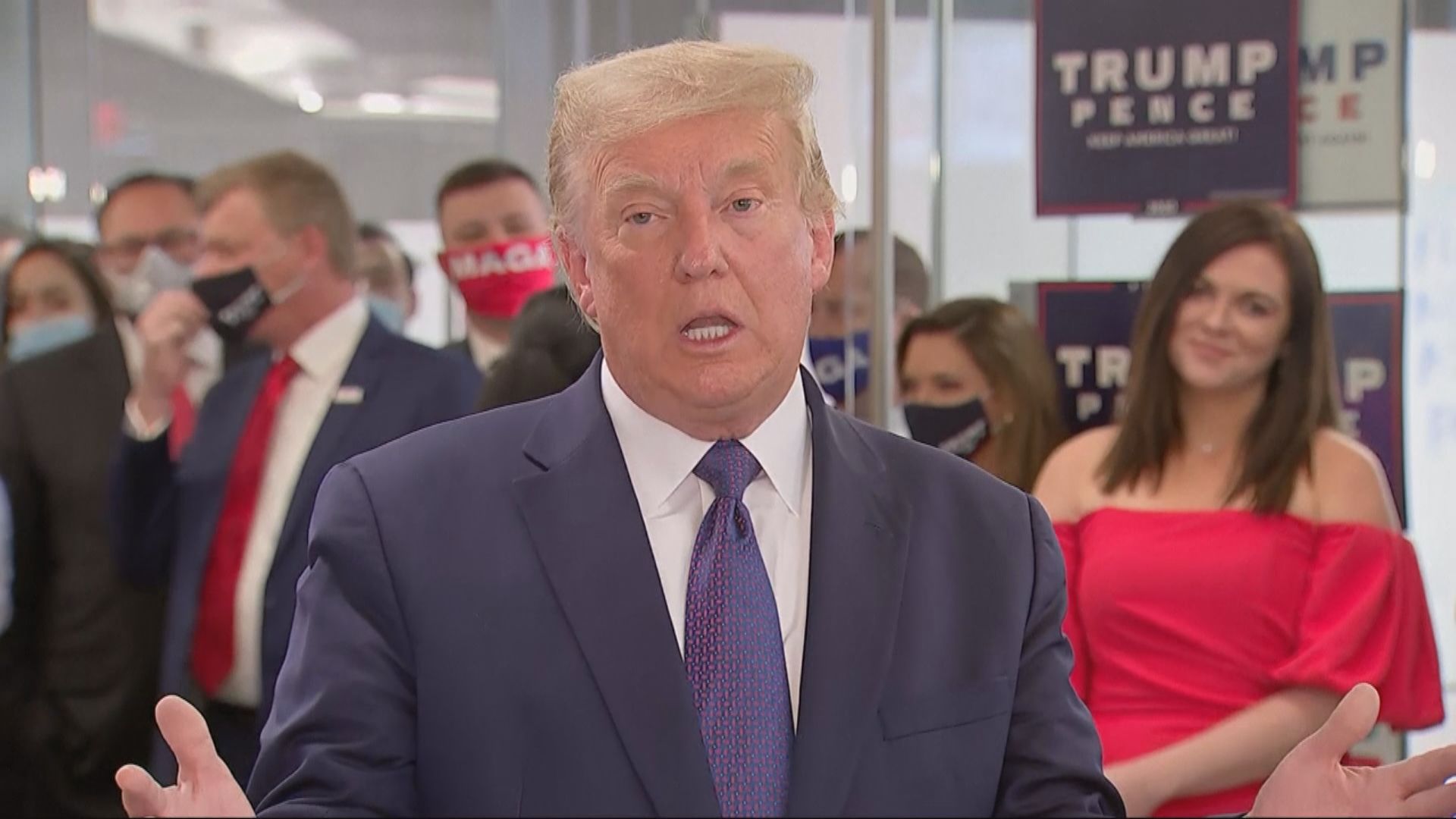 特朗普：勝利很容易　失敗很困難