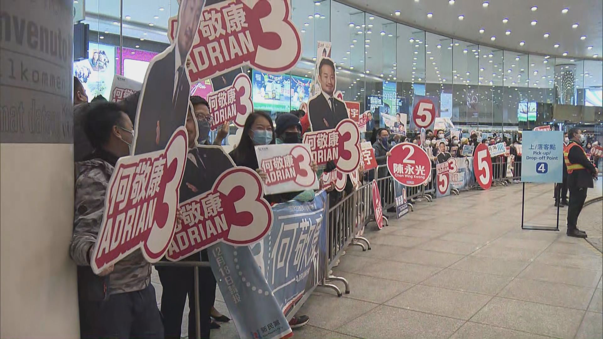 立法會補選候選人把握最後時間拉票　6人爭4個議席