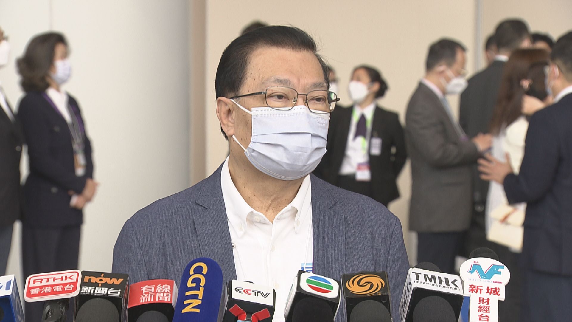 譚耀宗：不評估李家超會取得的票數