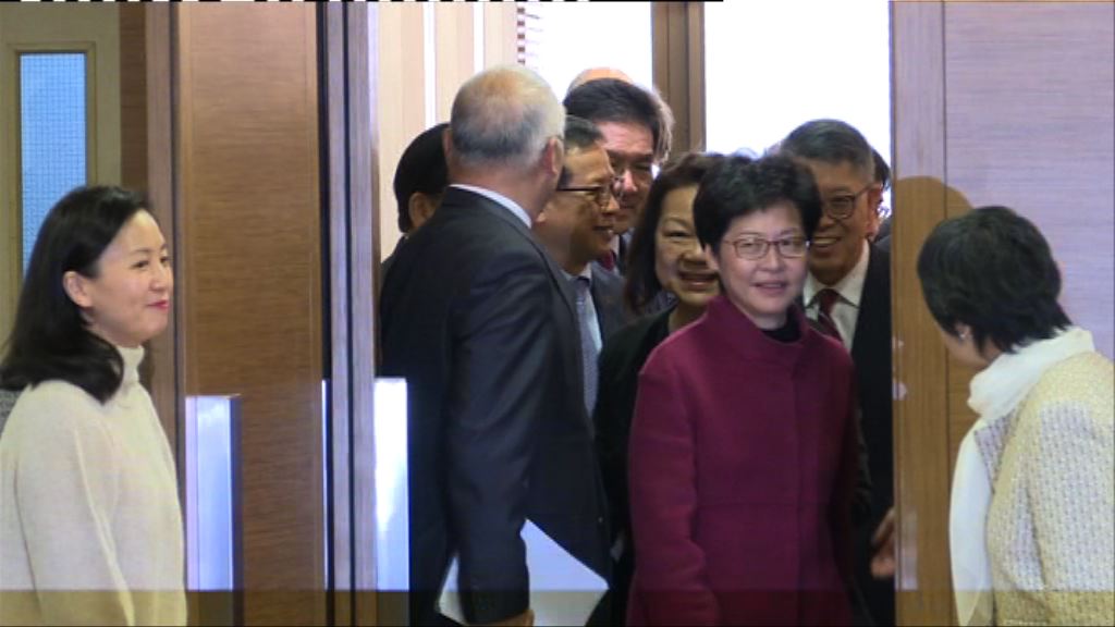 林鄭月娥曾俊華晤商界談及勞資議題