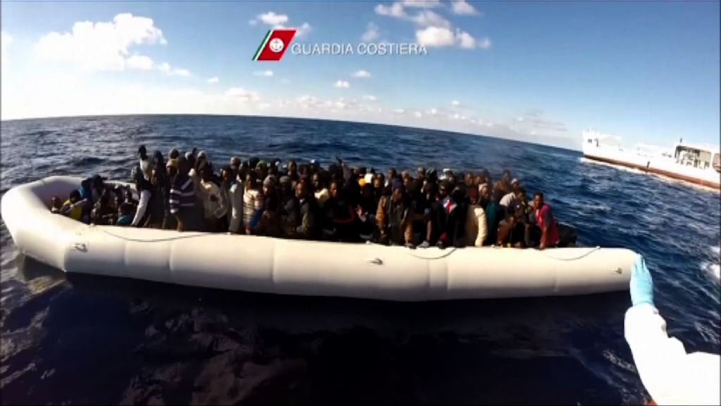 聖誕節前夕大批難民續偷渡到歐洲