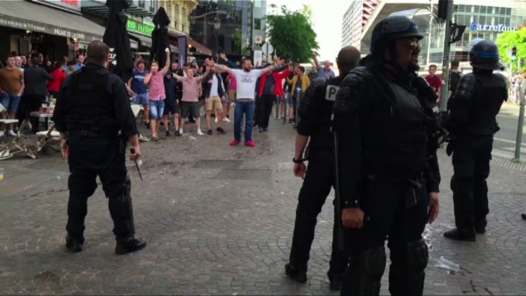 英俄球迷在里爾發生衝突