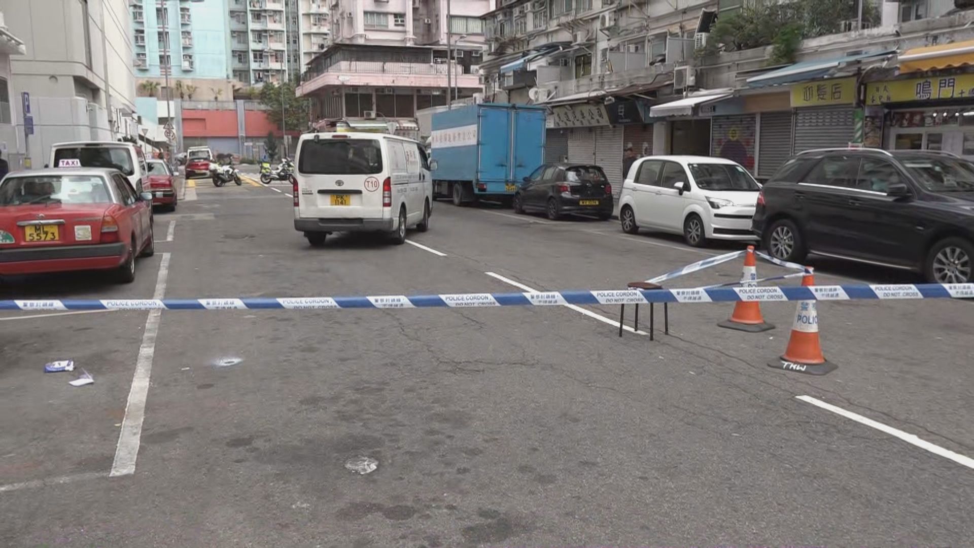 石硤尾一輛客貨車撞斃一名老婦