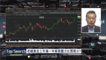 【財經TOP SEARCH】等老鋪黃金股價回調再買貨