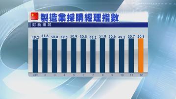 【料繼續寬鬆】財新製造業PMI升至50.8 惟就業市場續受壓