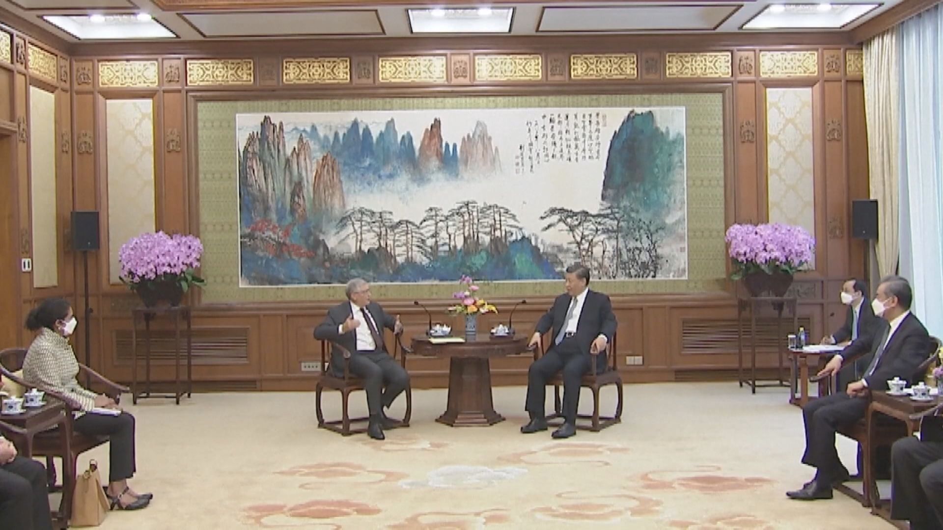 【在京晤蓋茨】習近平:中美關係基礎在民間