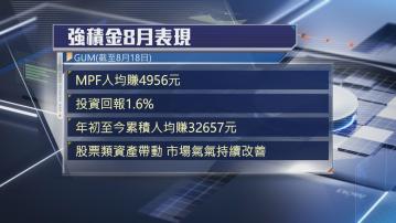 【打工仔喜訊！】GUM:今年以來MPF人均暫賺3.26萬