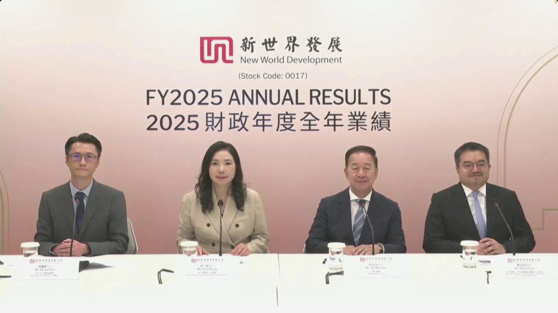 【減債初見成效】新世界:積極賣樓套現 暫無意供股配股