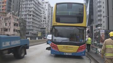 城巴銅鑼灣行駛期間冒煙無人傷