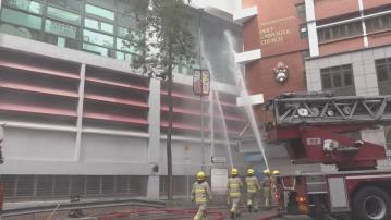 紅磡街市熟食市場餐廳火警一人傷