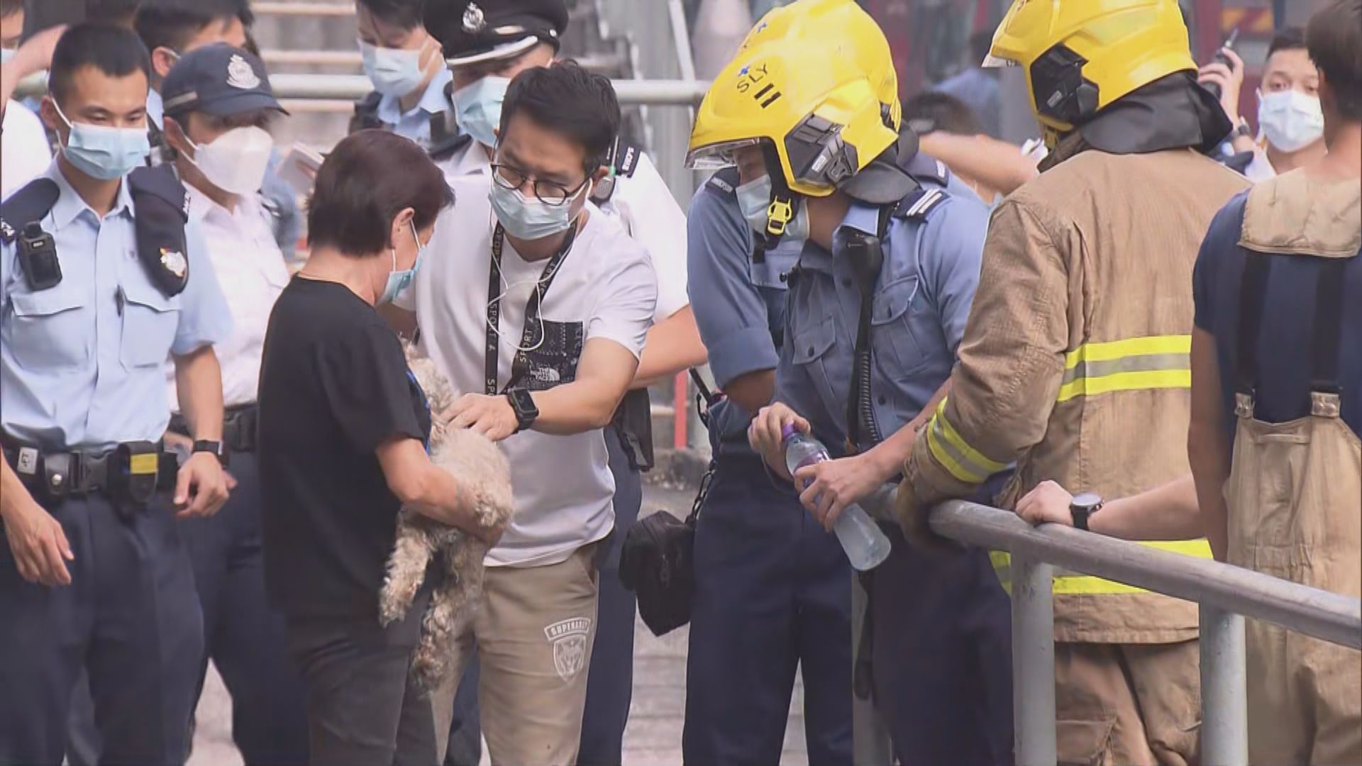 瀝源邨三級火起火單位發現一具屍體　有居民寵物犬不治