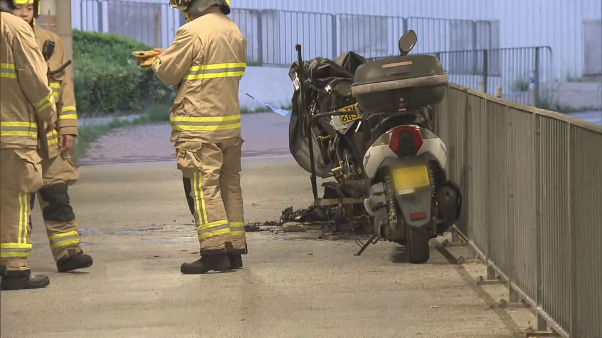 將軍澳連環發生六宗縱火案無人傷