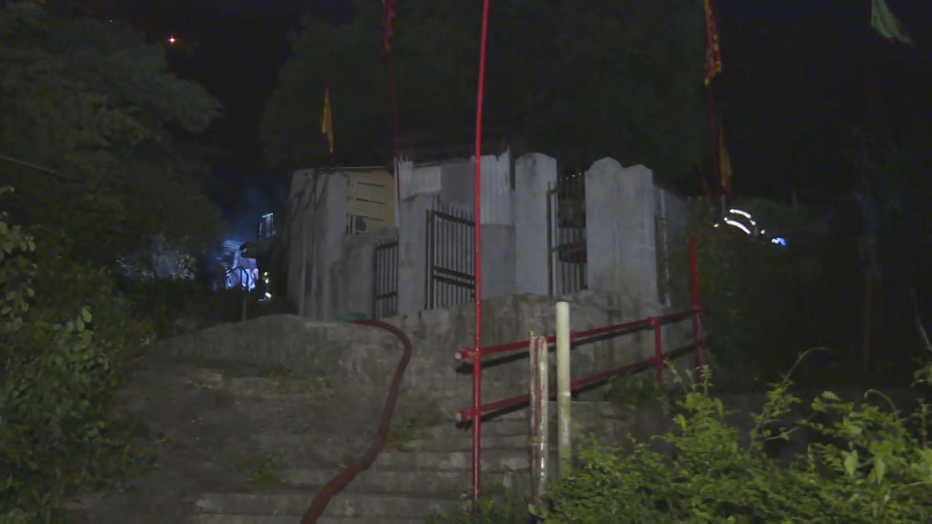 慈雲山廟宇火警無人傷