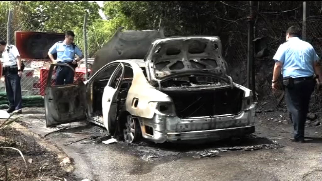 將軍澳私家車起火　警列縱火案