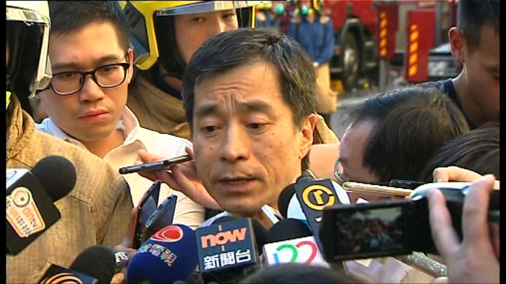 屋宇署：起火工廈結構無危險