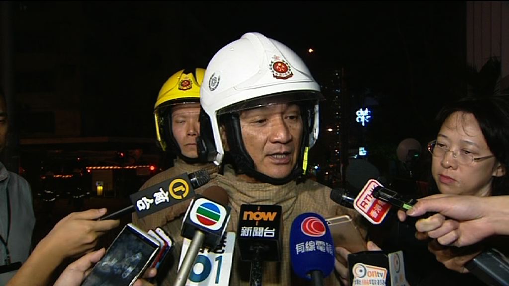 新蒲崗三級火　消防指現場易燃物致灌救困難