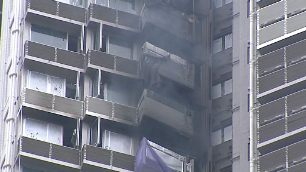 荃灣海之戀地盤火警疏散50人