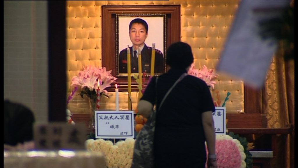 消防邱少明出殯　稍後舉行最高榮譽喪禮