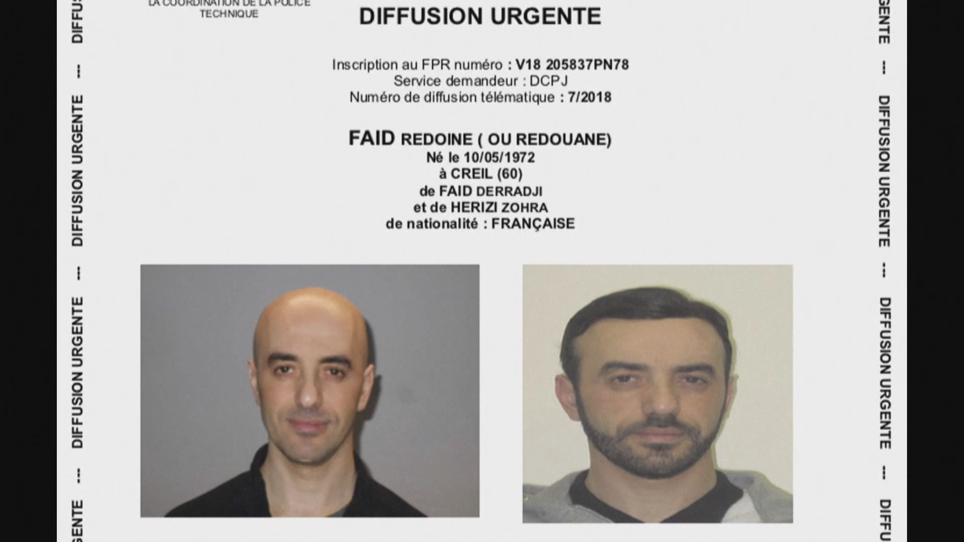 法國越獄連環搶劫犯再度落網