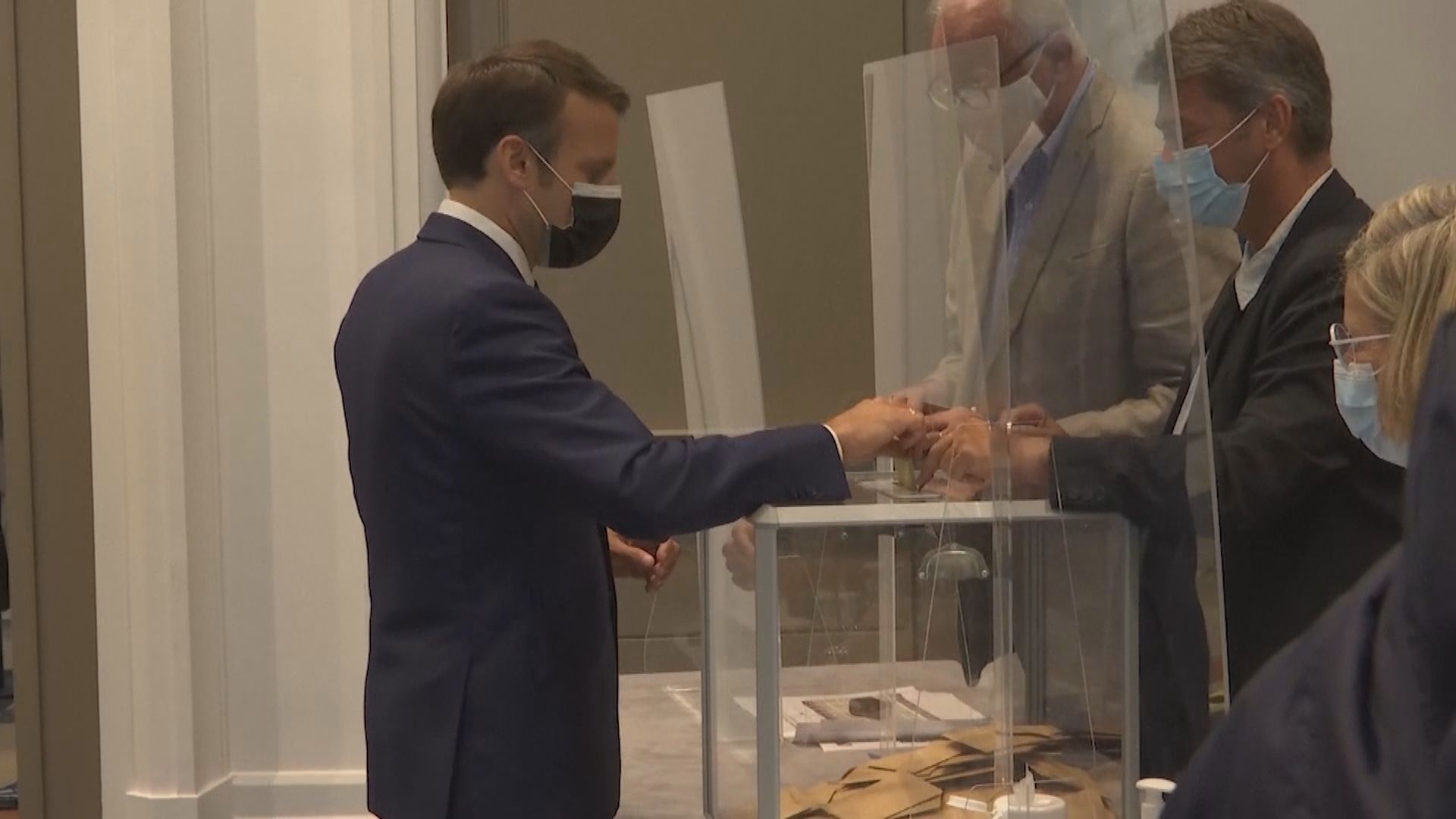 法國地方選舉首輪投票　馬克龍所屬政黨欠佳