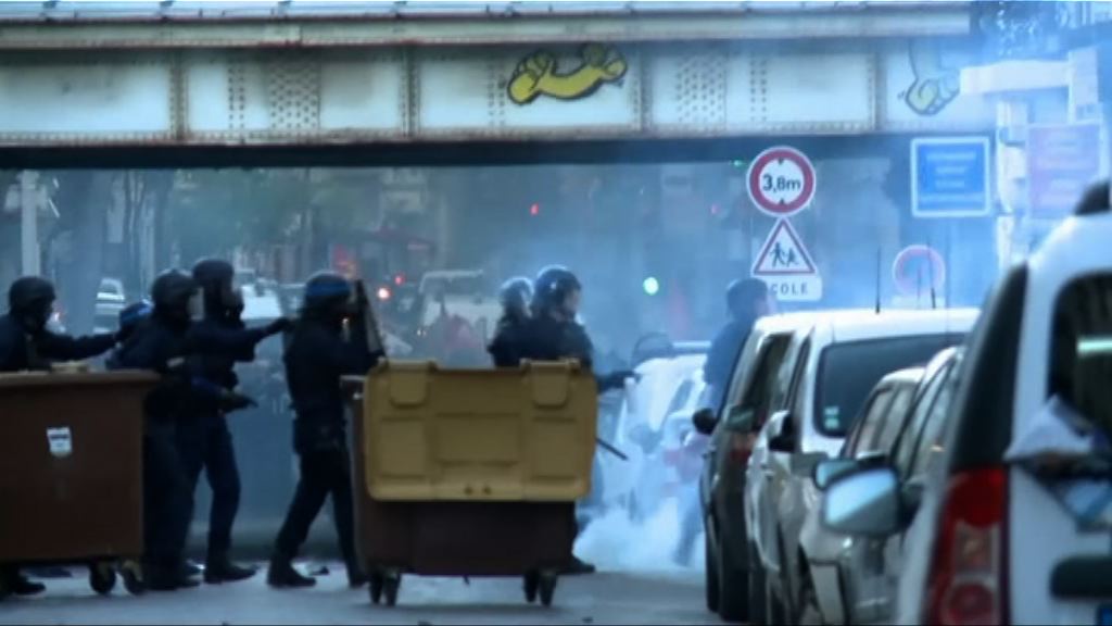 法國再有大規模反瑪麗勒龐示威